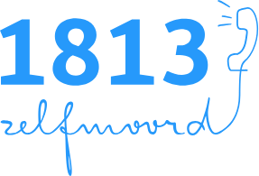 Zelfmoordlijn: bel 1813